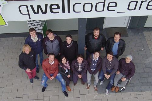 Qwellcode Team in early 2017